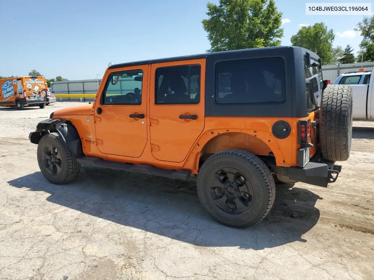 2012 Jeep Wrangler Unlimited Sahara VIN: 1C4BJWEG3CL196064 Lot: 67412474