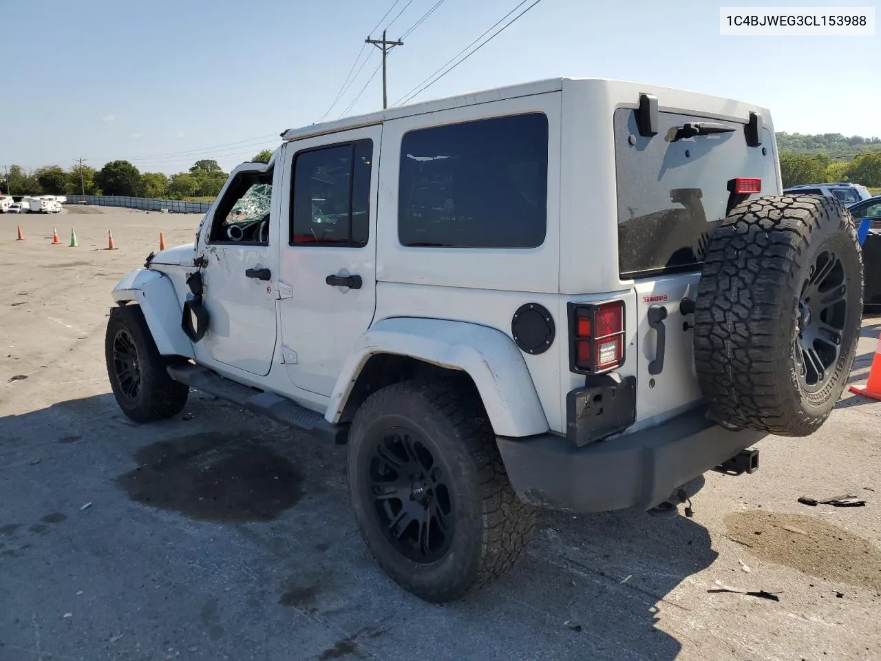 2012 Jeep Wrangler Unlimited Sahara VIN: 1C4BJWEG3CL153988 Lot: 68080974