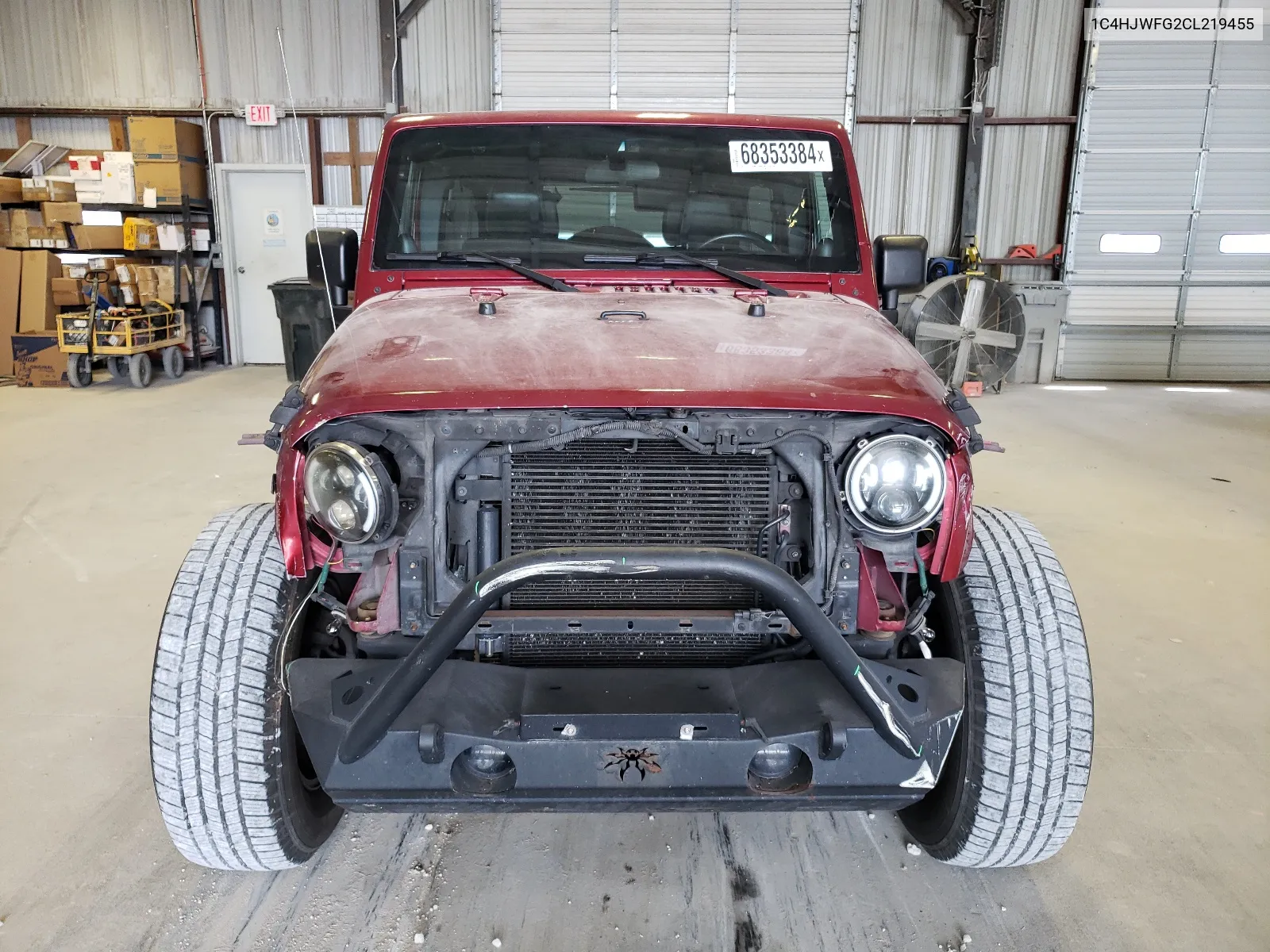 1C4HJWFG2CL219455 2012 Jeep Wrangler Unlimited Rubicon