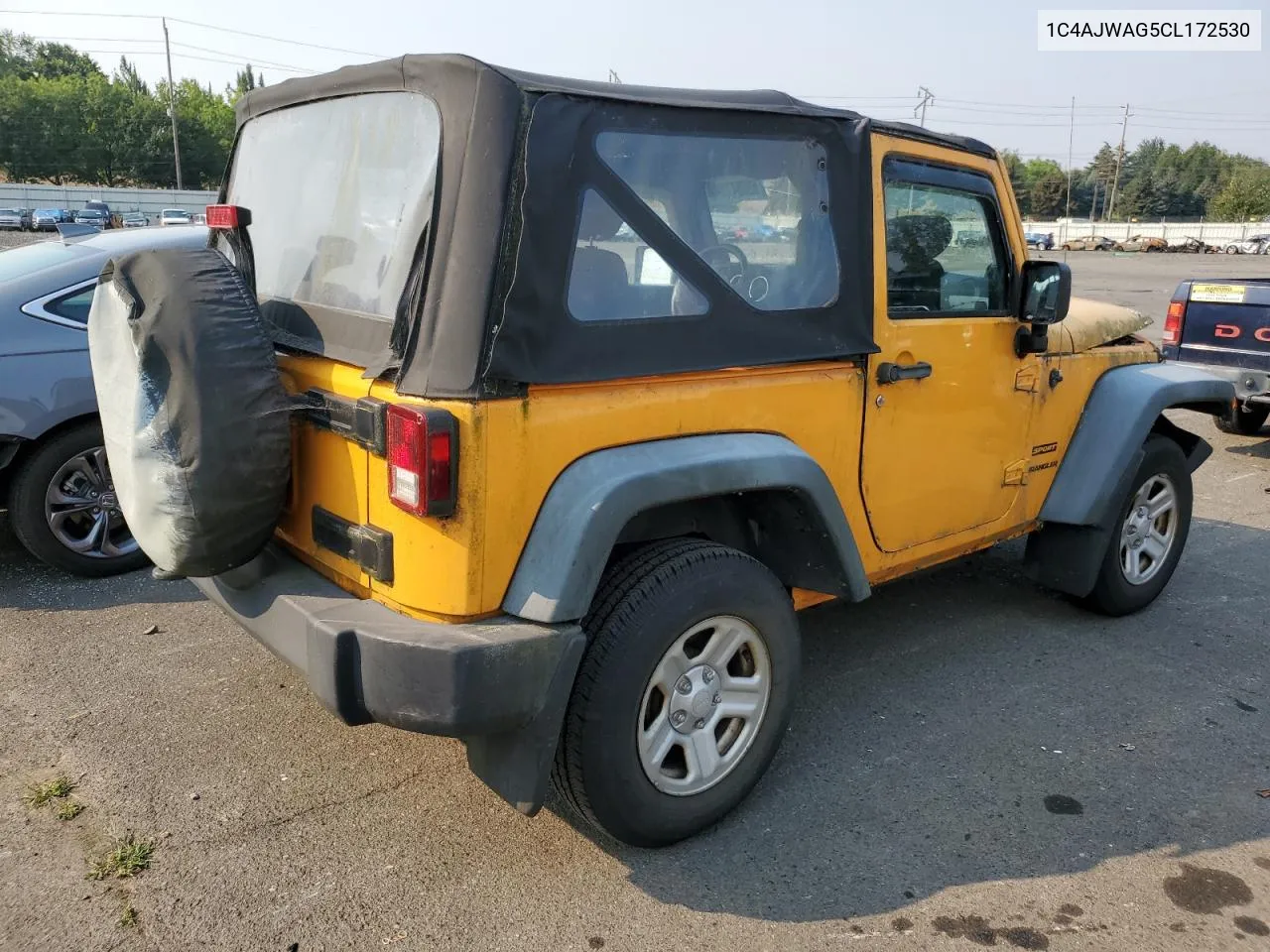 2012 Jeep Wrangler Sport VIN: 1C4AJWAG5CL172530 Lot: 69084194