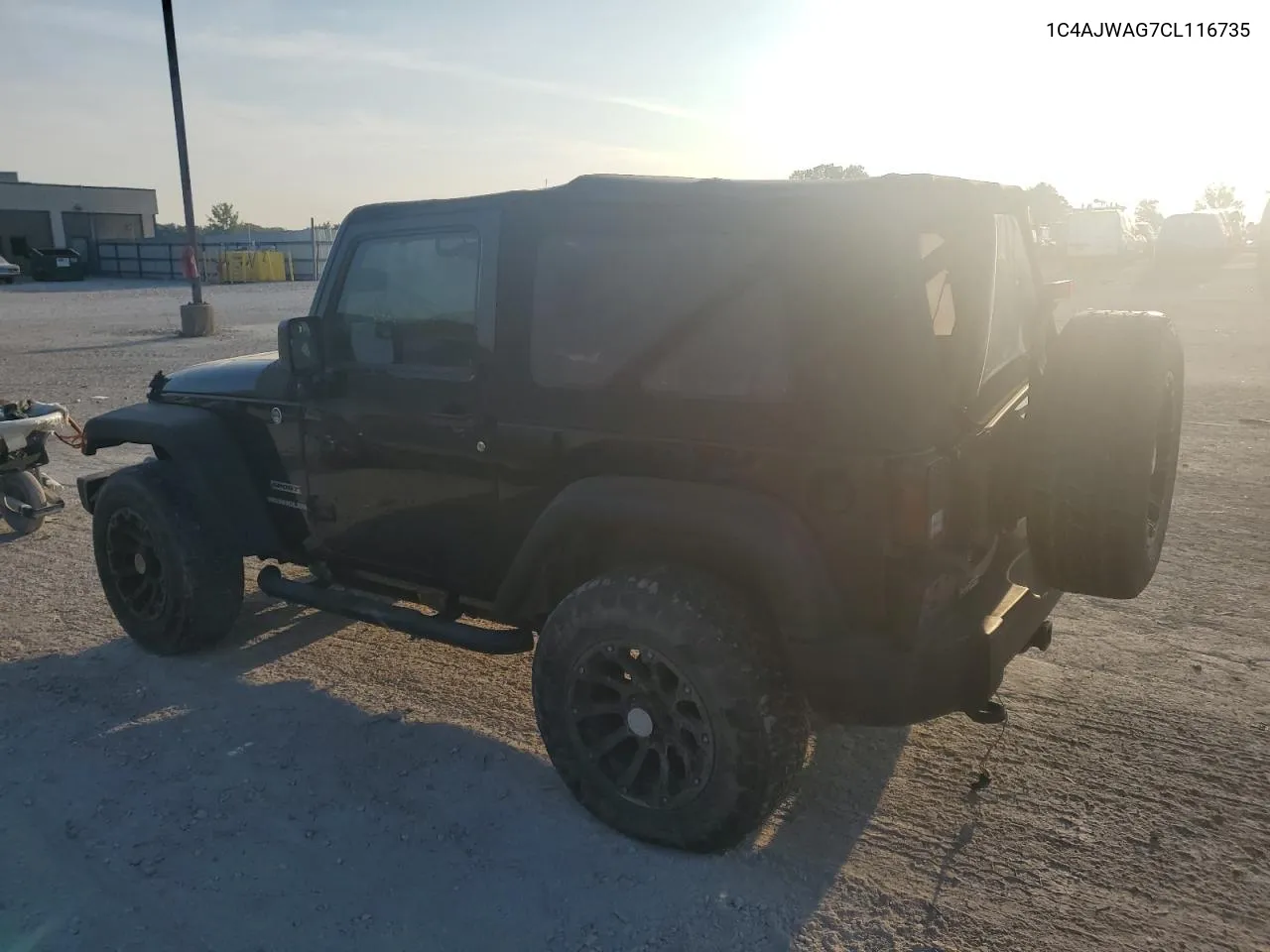 2012 Jeep Wrangler Sport VIN: 1C4AJWAG7CL116735 Lot: 69226684