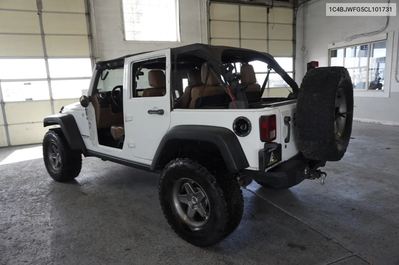 2012 Jeep Wrangler Unlimited Rubicon VIN: 1C4BJWFG5CL101731 Lot: 69274504