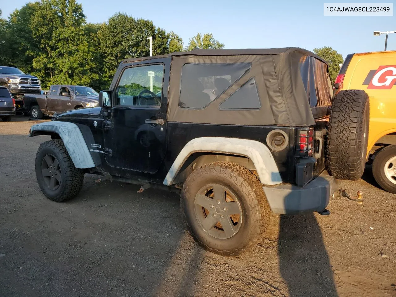 2012 Jeep Wrangler Sport VIN: 1C4AJWAG8CL223499 Lot: 69554694