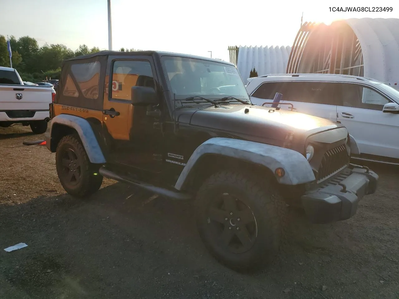 2012 Jeep Wrangler Sport VIN: 1C4AJWAG8CL223499 Lot: 69554694