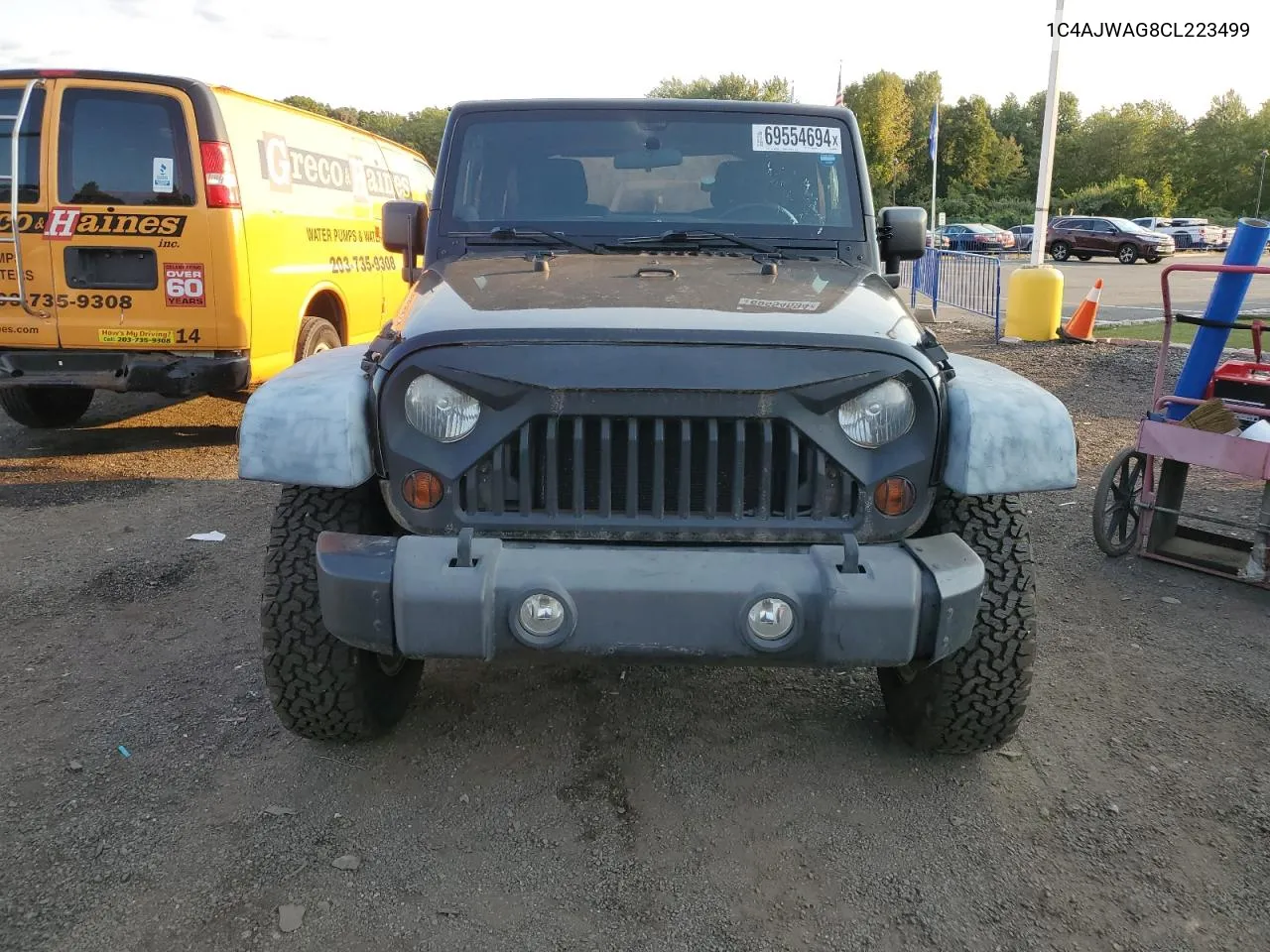 2012 Jeep Wrangler Sport VIN: 1C4AJWAG8CL223499 Lot: 69554694