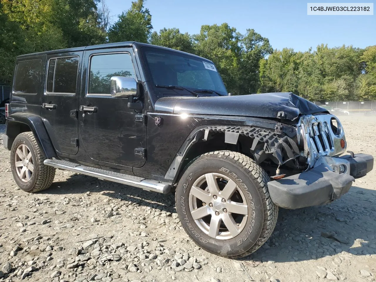 1C4BJWEG3CL223182 2012 Jeep Wrangler Unlimited Sahara