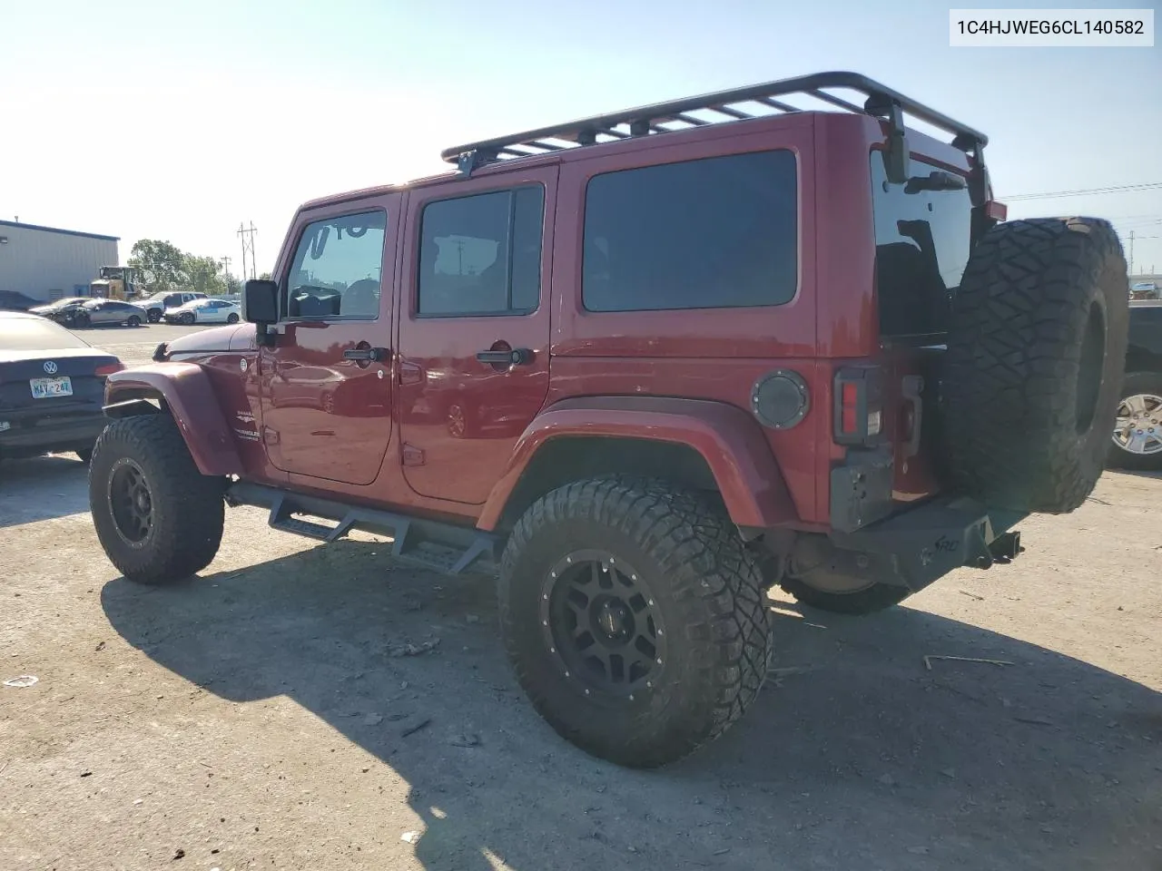 2012 Jeep Wrangler Unlimited Sahara VIN: 1C4HJWEG6CL140582 Lot: 70473984