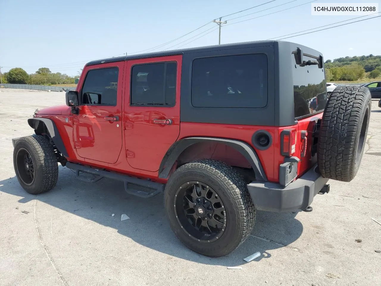 1C4HJWDGXCL112088 2012 Jeep Wrangler Unlimited Sport