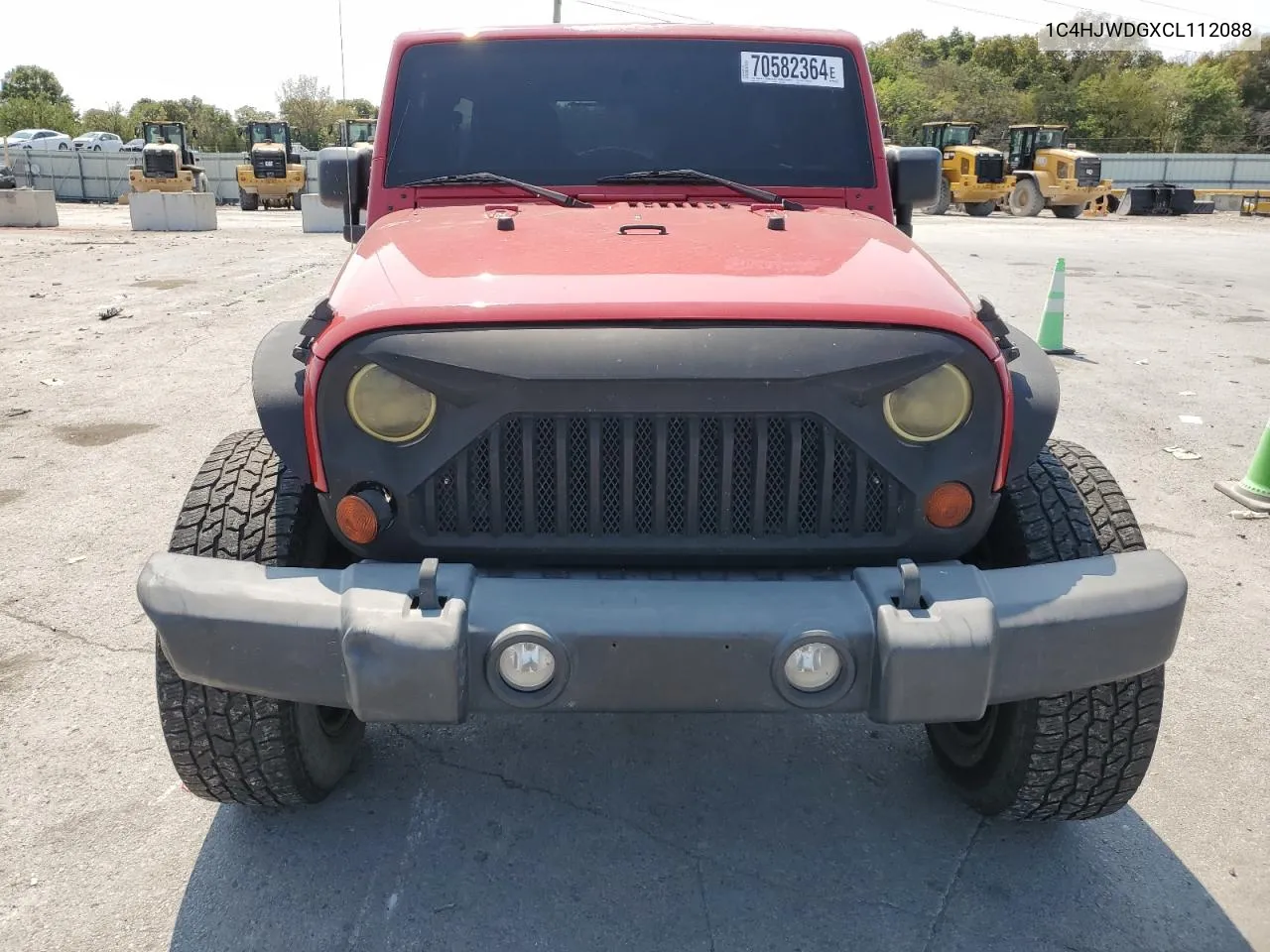 2012 Jeep Wrangler Unlimited Sport VIN: 1C4HJWDGXCL112088 Lot: 70582364