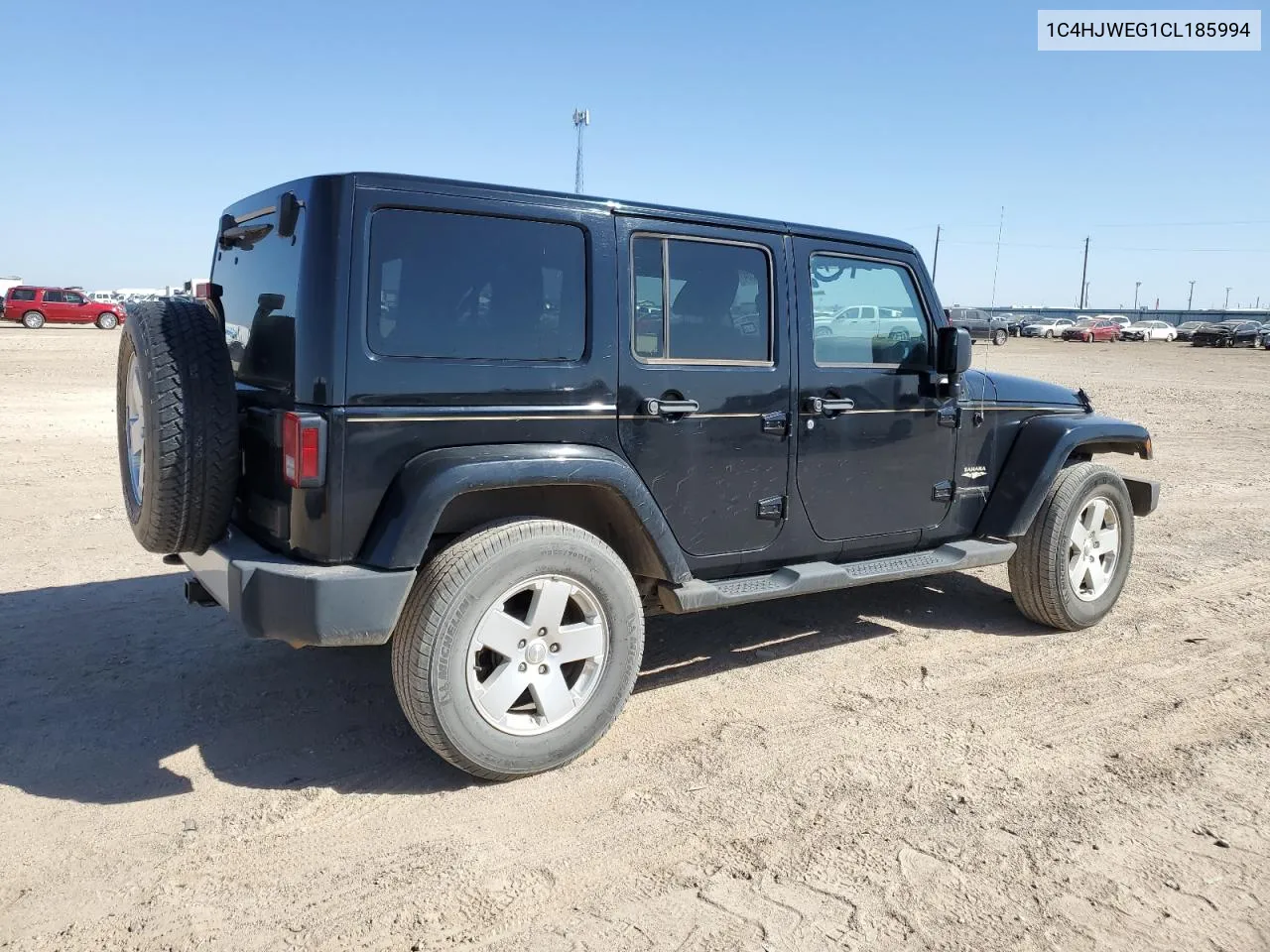 2012 Jeep Wrangler Unlimited Sahara VIN: 1C4HJWEG1CL185994 Lot: 70669364