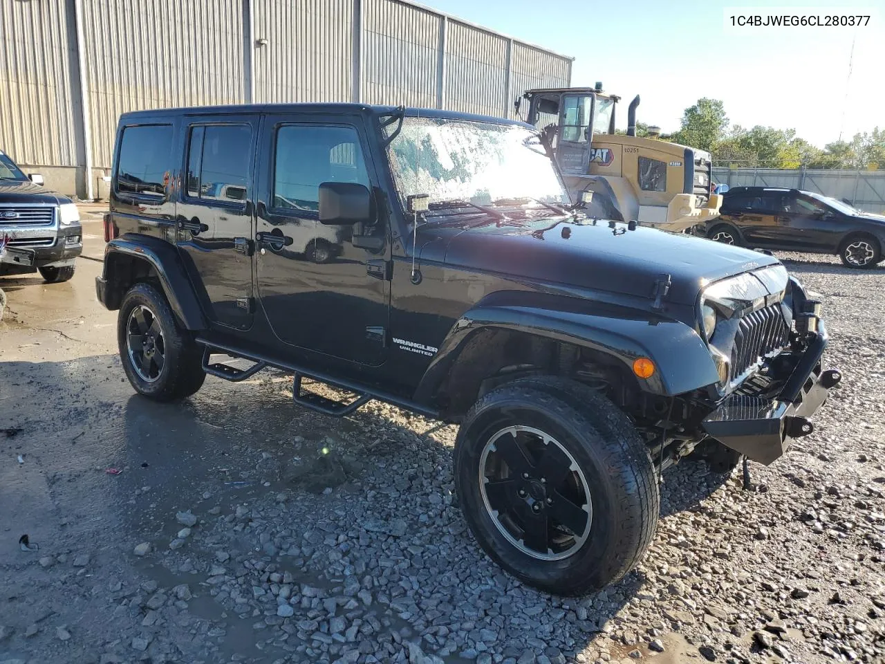 2012 Jeep Wrangler Unlimited Sahara VIN: 1C4BJWEG6CL280377 Lot: 71026924