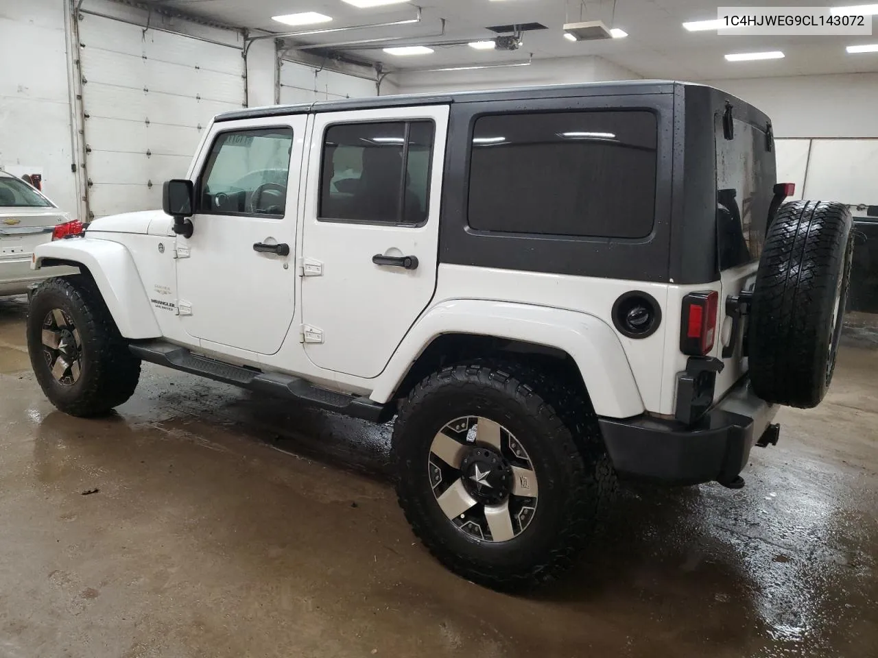 2012 Jeep Wrangler Unlimited Sahara VIN: 1C4HJWEG9CL143072 Lot: 71377674