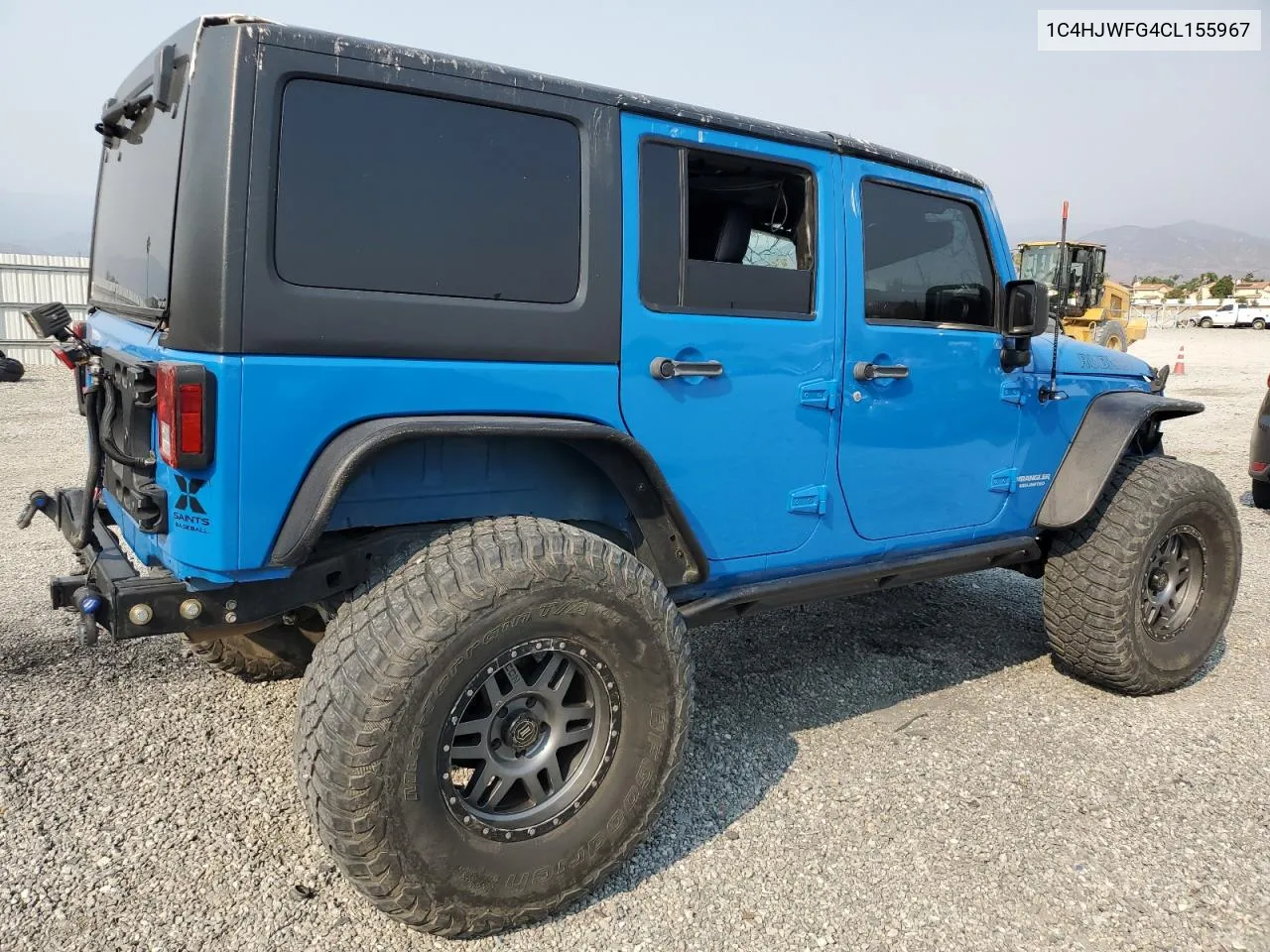 2012 Jeep Wrangler Unlimited Rubicon VIN: 1C4HJWFG4CL155967 Lot: 71449514