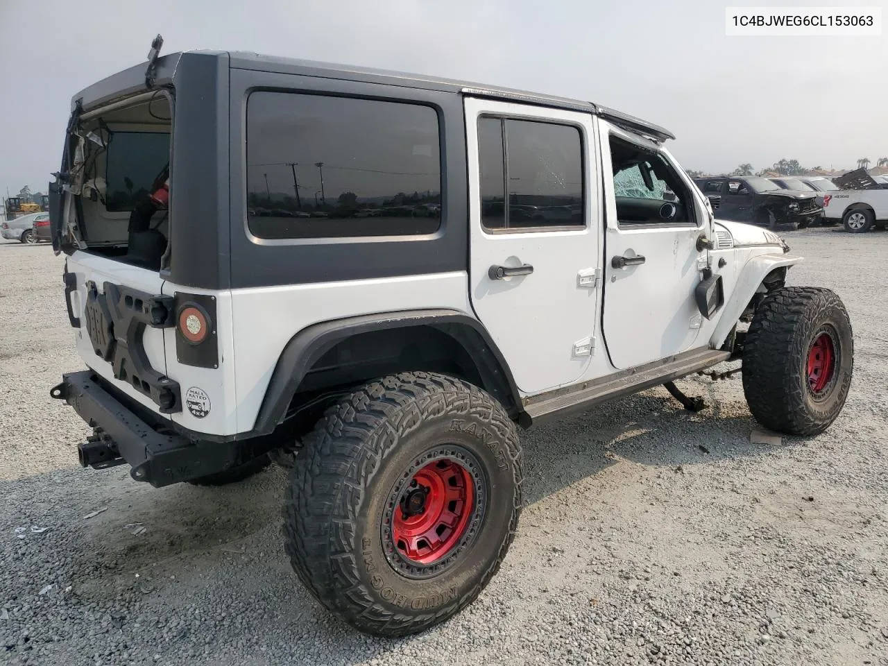 2012 Jeep Wrangler Unlimited Sahara VIN: 1C4BJWEG6CL153063 Lot: 71479574