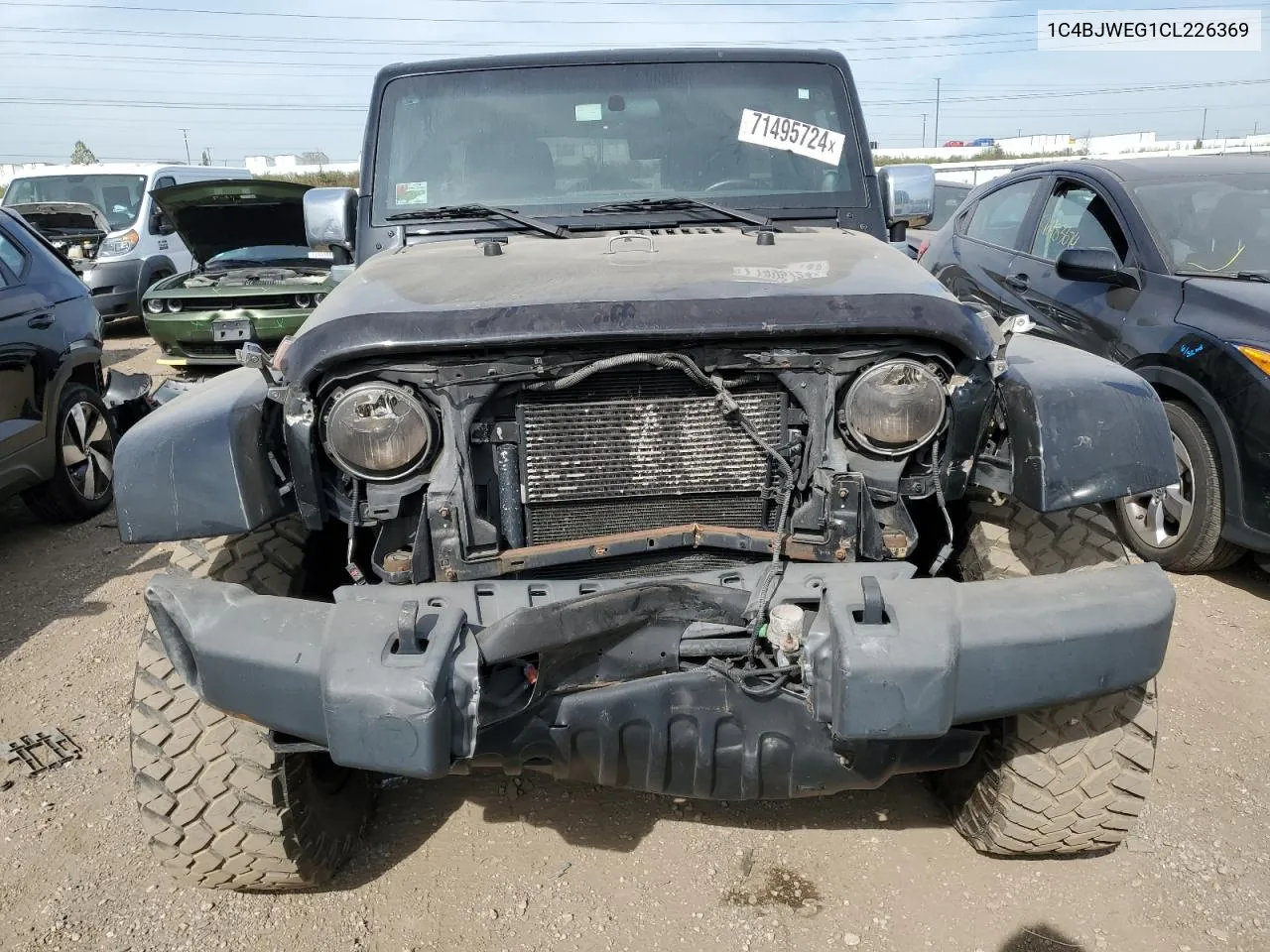 1C4BJWEG1CL226369 2012 Jeep Wrangler Unlimited Sahara