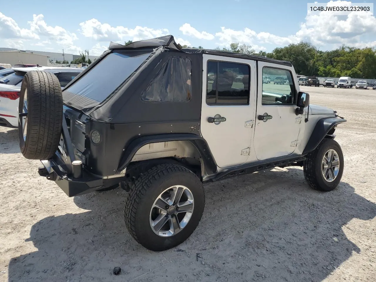 2012 Jeep Wrangler Unlimited Sahara VIN: 1C4BJWEG3CL232903 Lot: 72023574