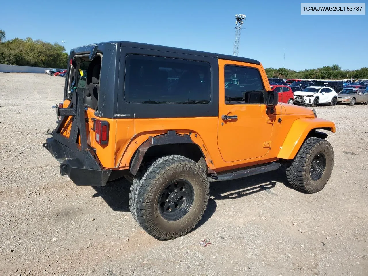 1C4AJWAG2CL153787 2012 Jeep Wrangler Sport