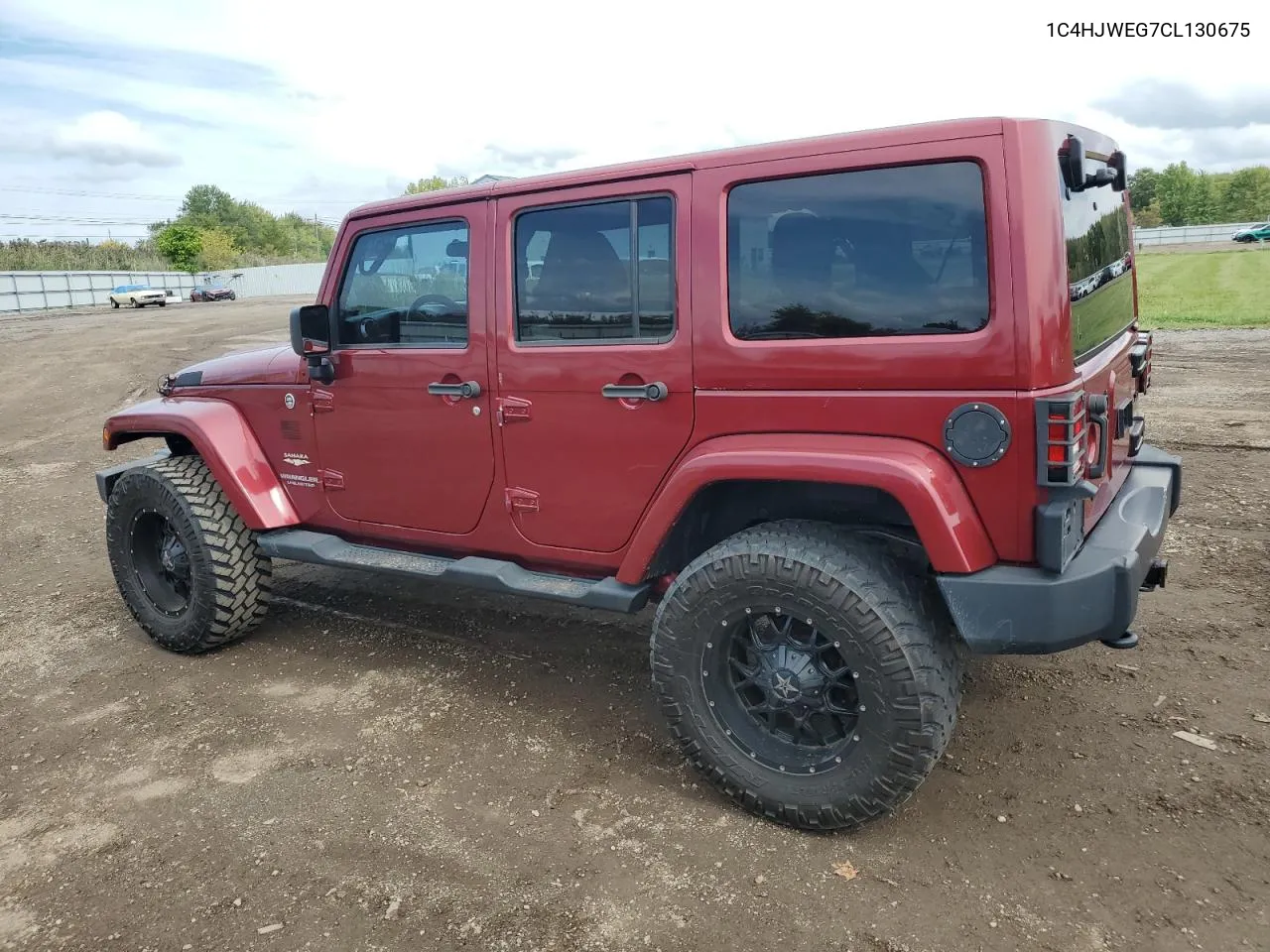 2012 Jeep Wrangler Unlimited Sahara VIN: 1C4HJWEG7CL130675 Lot: 72677414