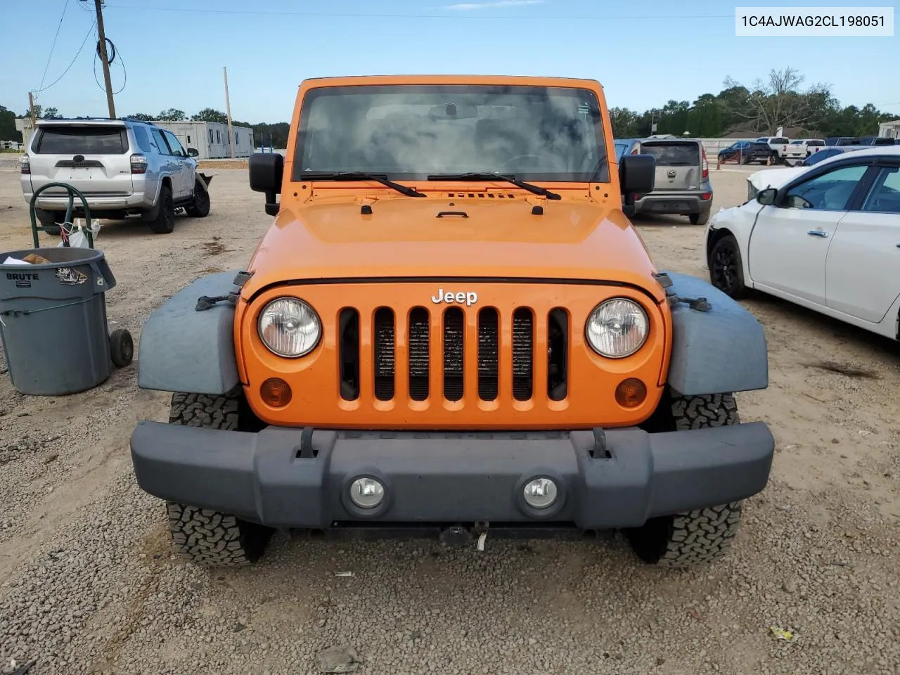 2012 Jeep Wrangler Sport VIN: 1C4AJWAG2CL198051 Lot: 72845164