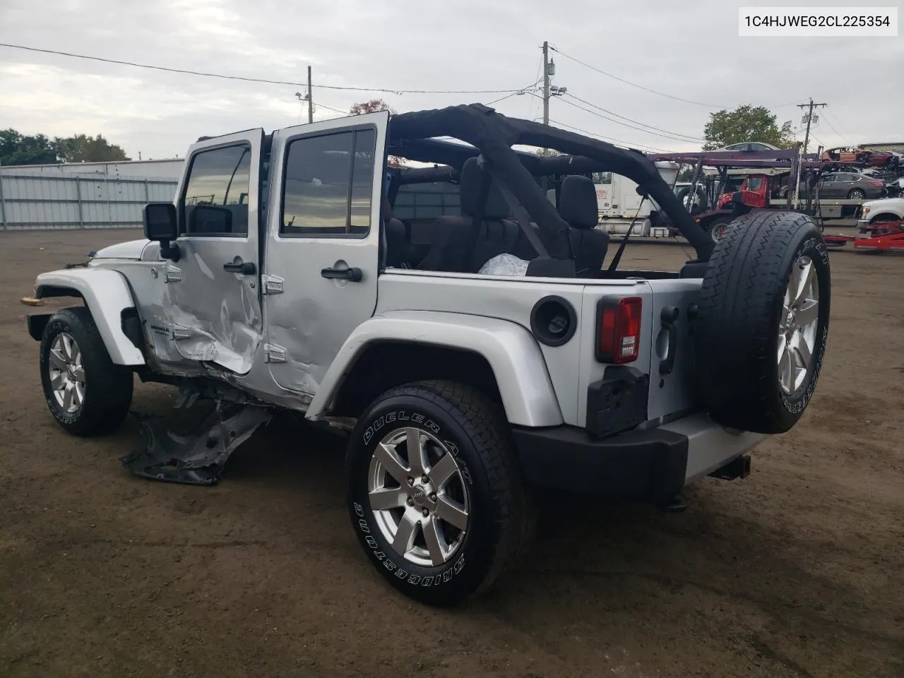 2012 Jeep Wrangler Unlimited Sahara VIN: 1C4HJWEG2CL225354 Lot: 73106674