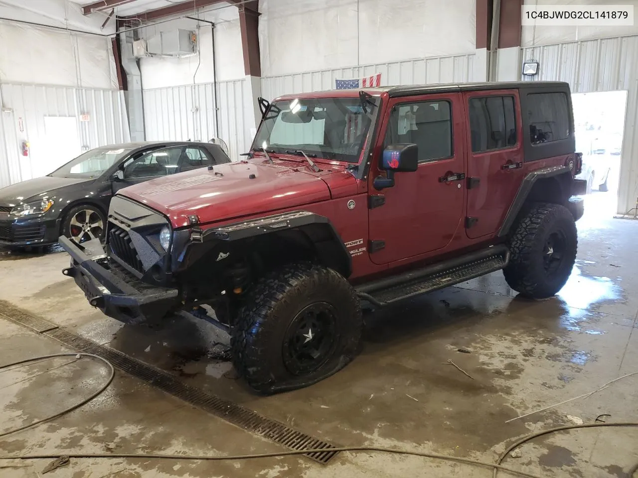 2012 Jeep Wrangler Unlimited Sport VIN: 1C4BJWDG2CL141879 Lot: 73211924