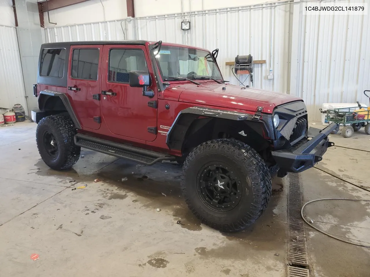 2012 Jeep Wrangler Unlimited Sport VIN: 1C4BJWDG2CL141879 Lot: 73211924