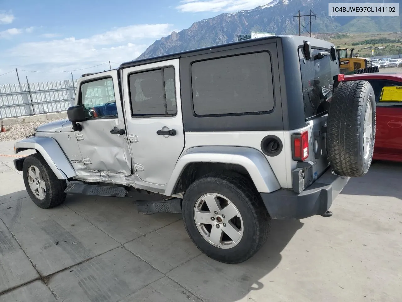 1C4BJWEG7CL141102 2012 Jeep Wrangler Unlimited Sahara