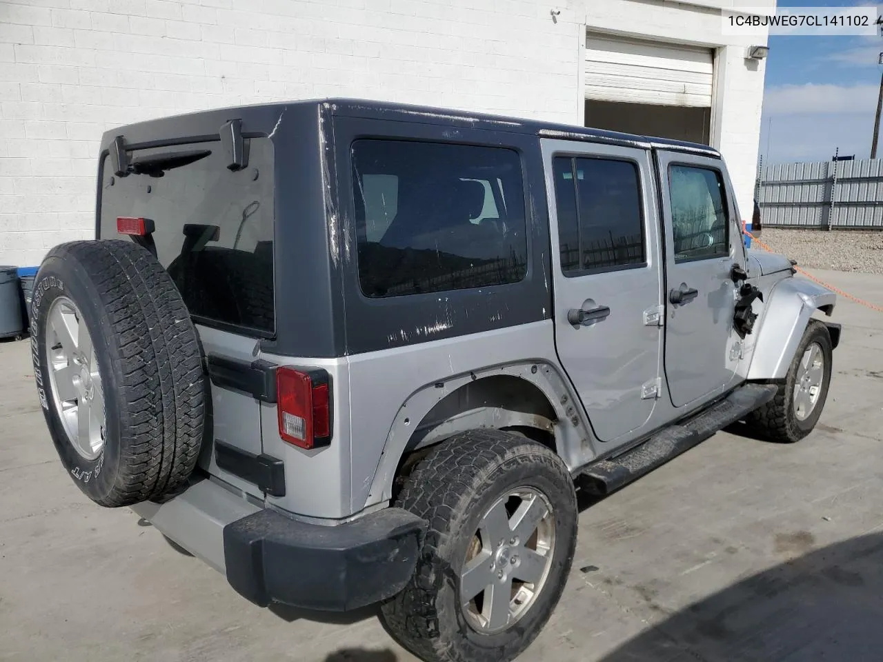 1C4BJWEG7CL141102 2012 Jeep Wrangler Unlimited Sahara