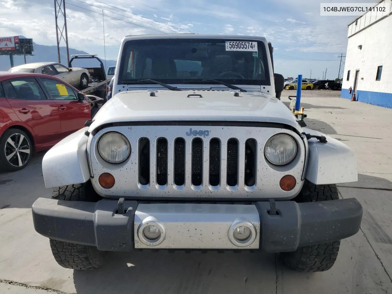 2012 Jeep Wrangler Unlimited Sahara VIN: 1C4BJWEG7CL141102 Lot: 73502014