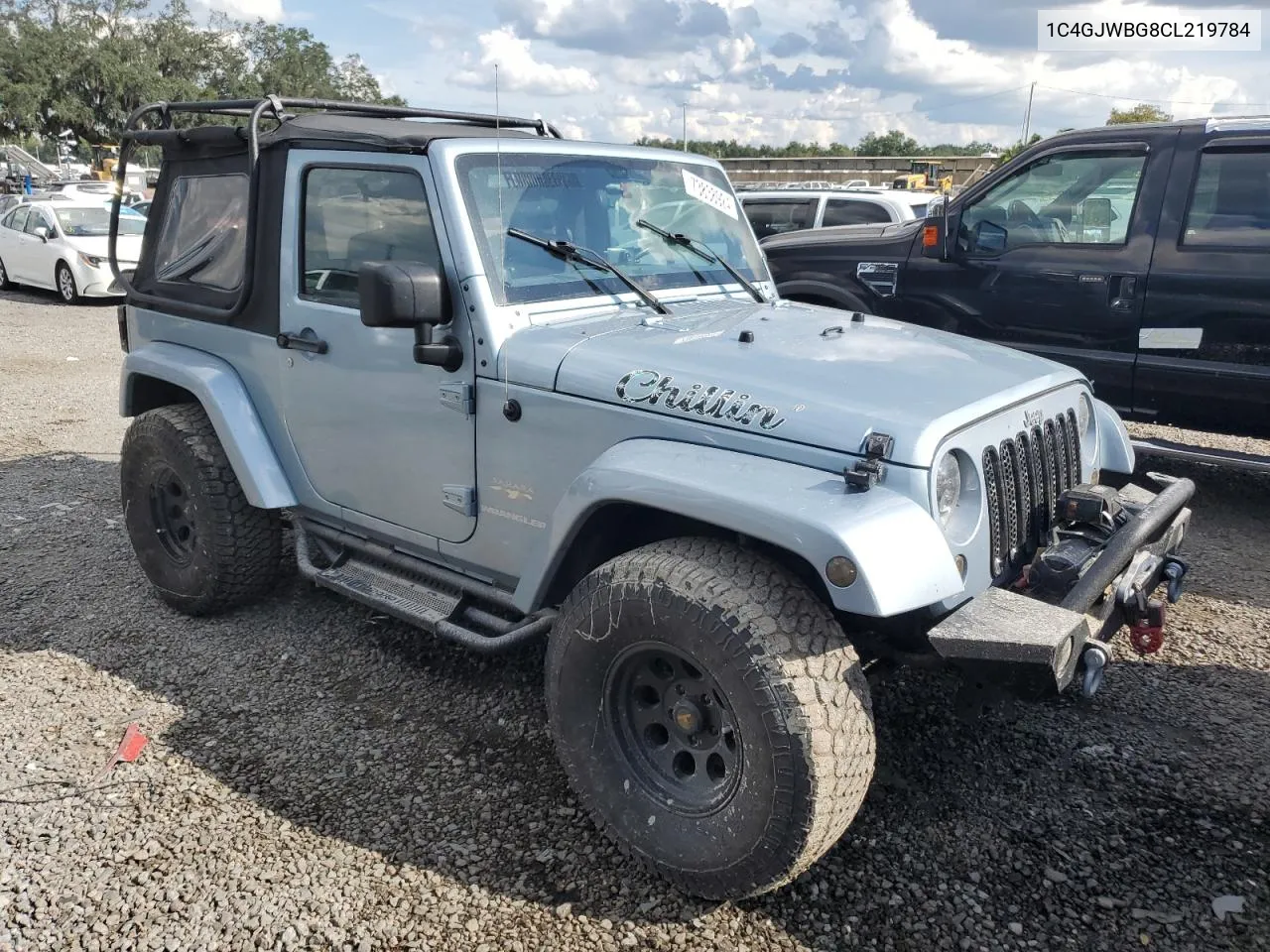 2012 Jeep Wrangler Sahara VIN: 1C4GJWBG8CL219784 Lot: 73838924