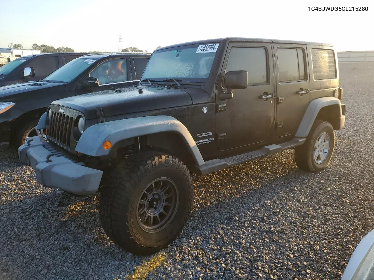 2012 Jeep Wrangler Unlimited Sport VIN: 1C4BJWDG5CL215280 Lot: 73852964