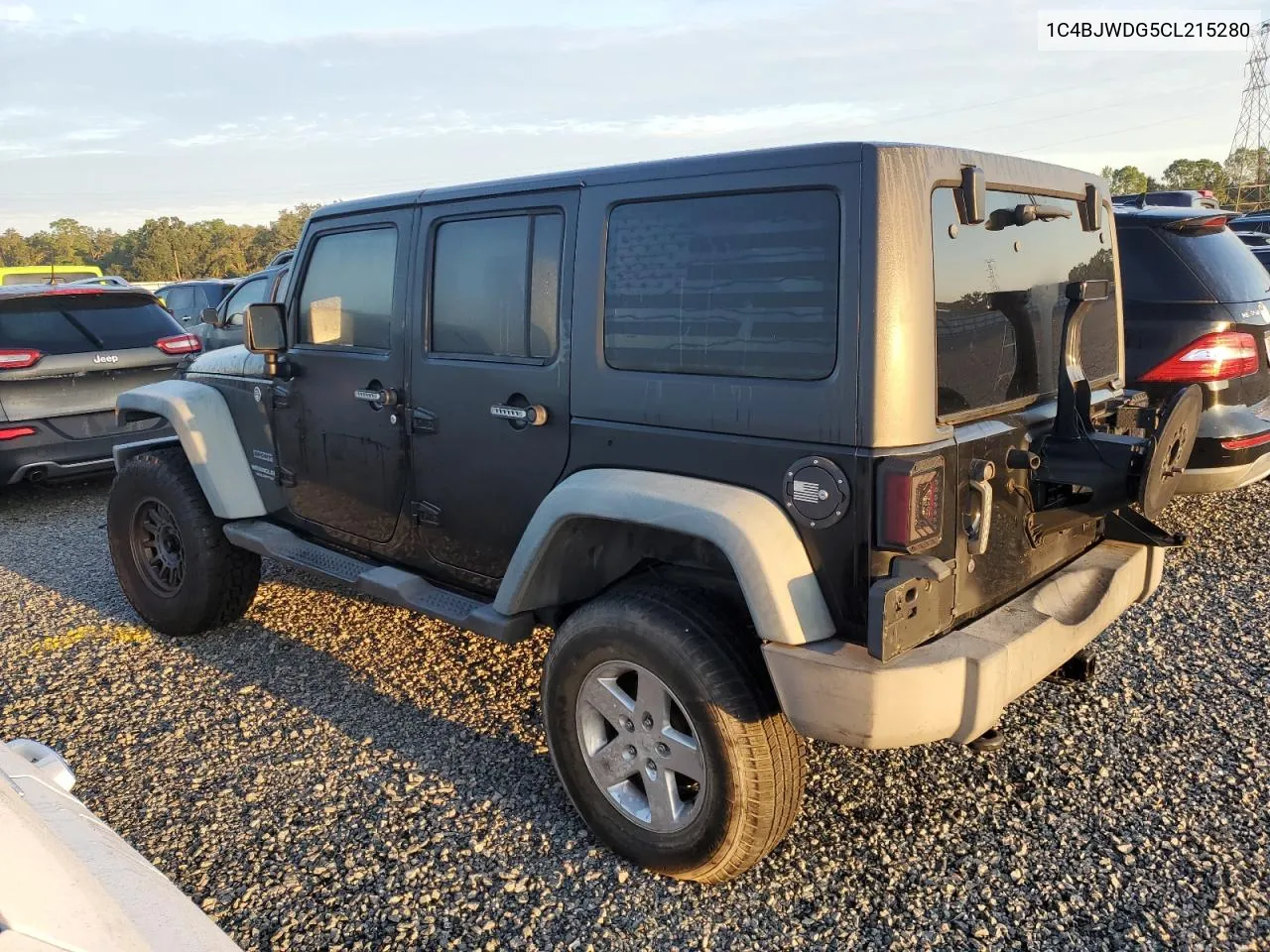 2012 Jeep Wrangler Unlimited Sport VIN: 1C4BJWDG5CL215280 Lot: 73852964