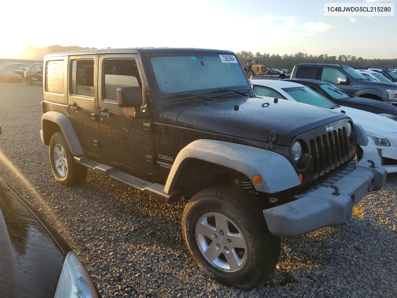 2012 Jeep Wrangler Unlimited Sport VIN: 1C4BJWDG5CL215280 Lot: 73852964