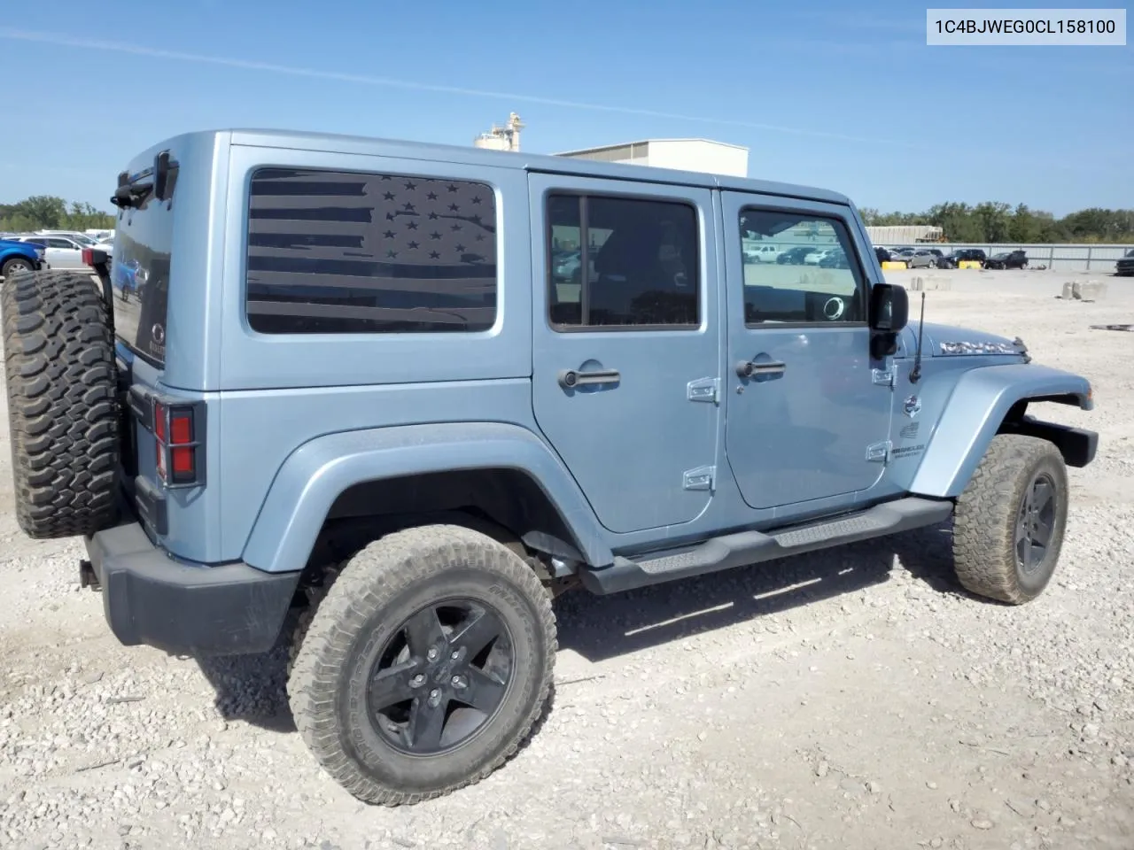 2012 Jeep Wrangler Unlimited Sahara VIN: 1C4BJWEG0CL158100 Lot: 73948304