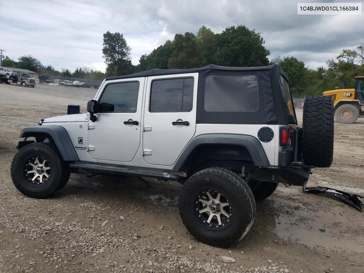 2012 Jeep Wrangler Unlimited Sport VIN: 1C4BJWDG1CL166384 Lot: 74033244