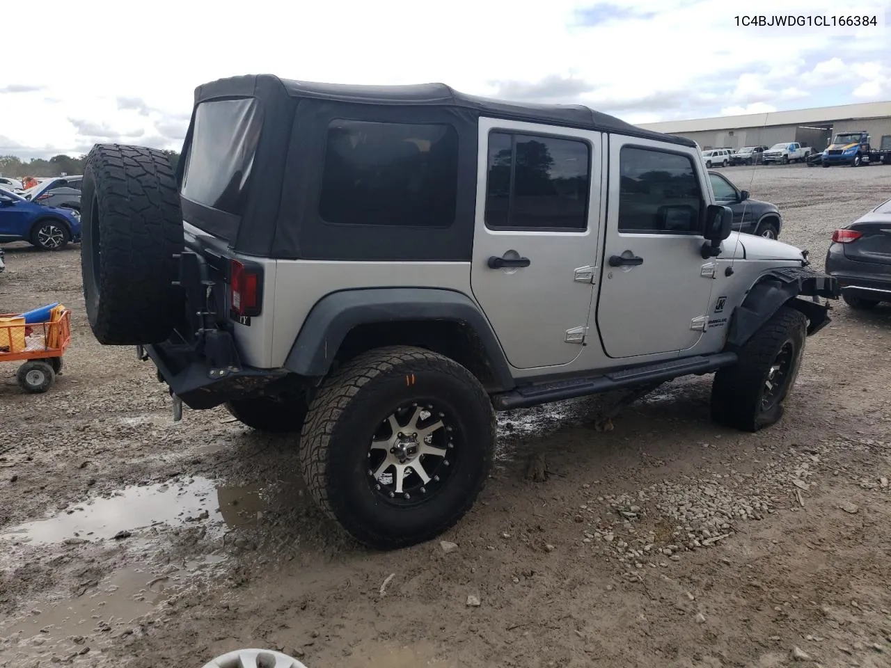 2012 Jeep Wrangler Unlimited Sport VIN: 1C4BJWDG1CL166384 Lot: 74033244