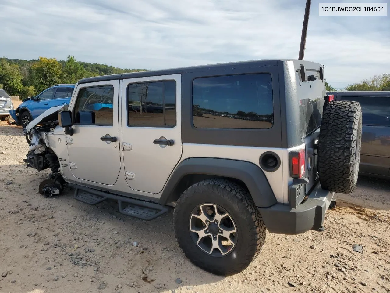 2012 Jeep Wrangler Unlimited Sport VIN: 1C4BJWDG2CL184604 Lot: 74673284