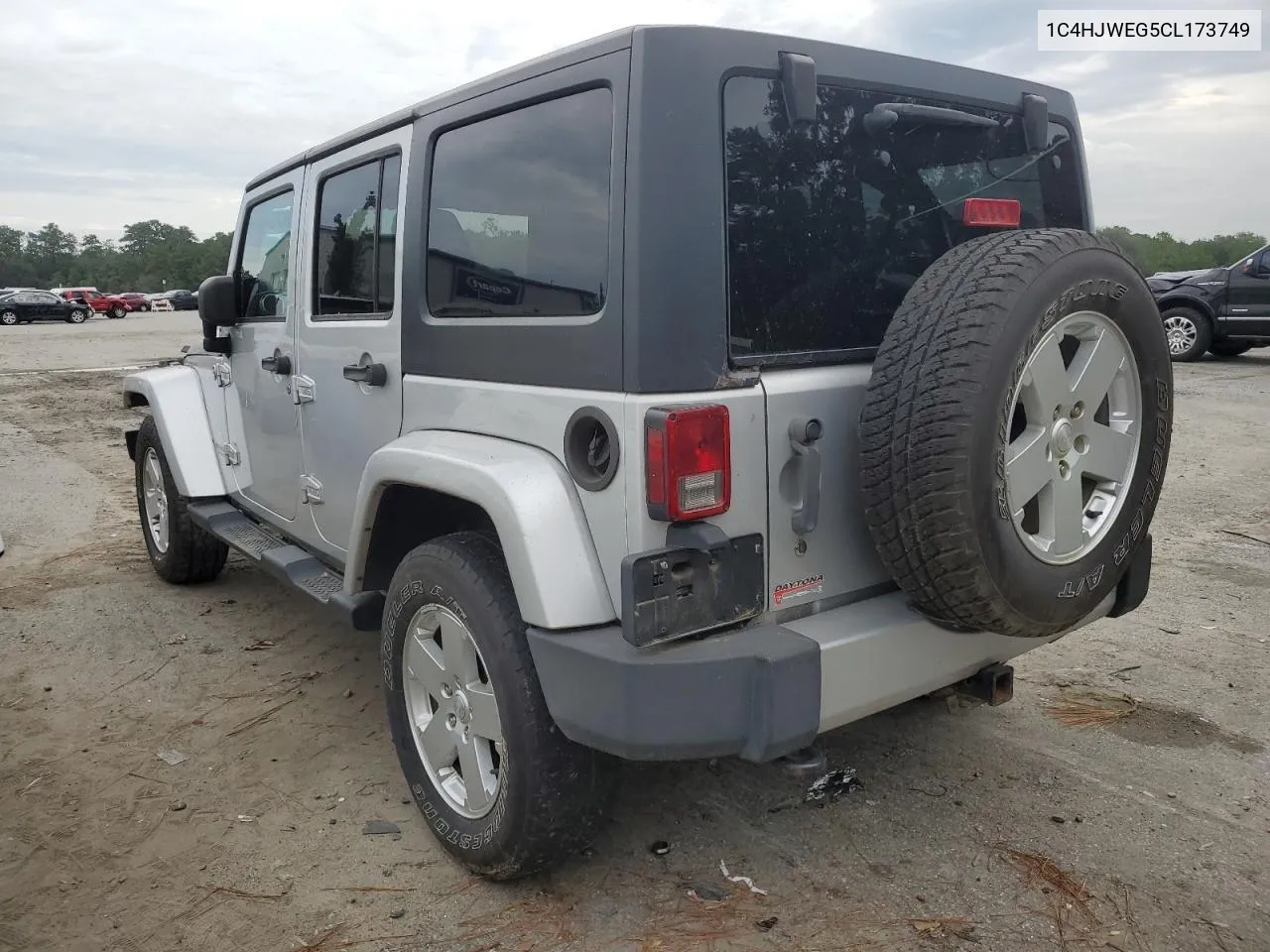 2012 Jeep Wrangler Unlimited Sahara VIN: 1C4HJWEG5CL173749 Lot: 74728784