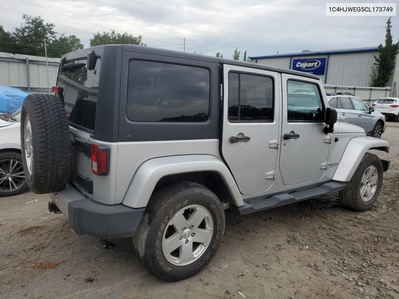 2012 Jeep Wrangler Unlimited Sahara VIN: 1C4HJWEG5CL173749 Lot: 74728784