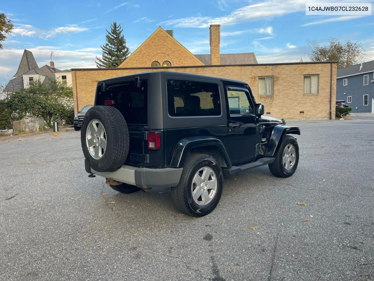 2012 Jeep Wrangler Sahara VIN: 1C4AJWBG7CL232628 Lot: 75112604