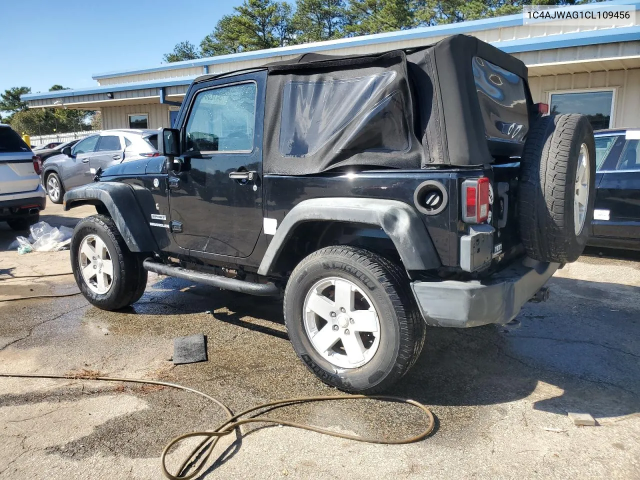 2012 Jeep Wrangler Sport VIN: 1C4AJWAG1CL109456 Lot: 75412364