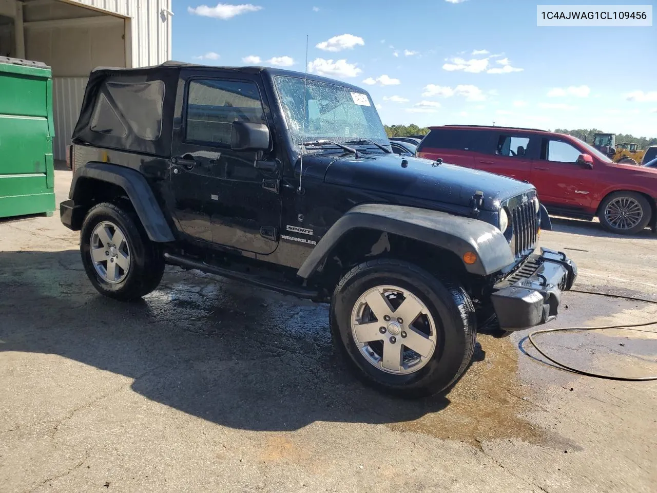 2012 Jeep Wrangler Sport VIN: 1C4AJWAG1CL109456 Lot: 75412364