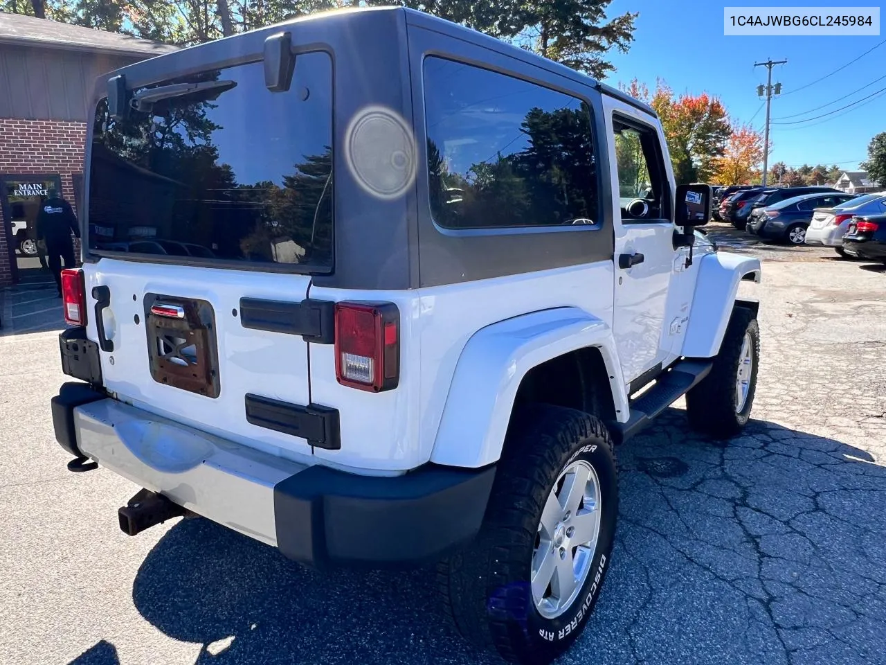 2012 Jeep Wrangler Sahara VIN: 1C4AJWBG6CL245984 Lot: 75515584