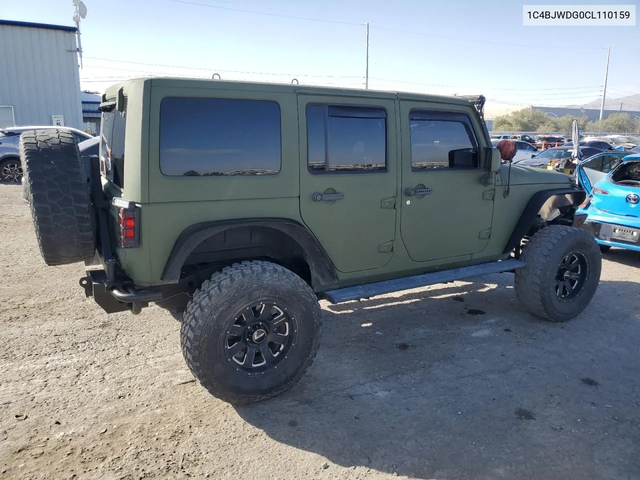 2012 Jeep Wrangler Unlimited Sport VIN: 1C4BJWDG0CL110159 Lot: 75563064