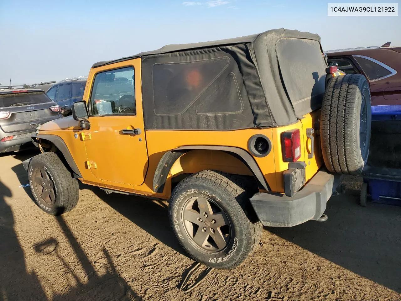 2012 Jeep Wrangler Sport VIN: 1C4AJWAG9CL121922 Lot: 75566824