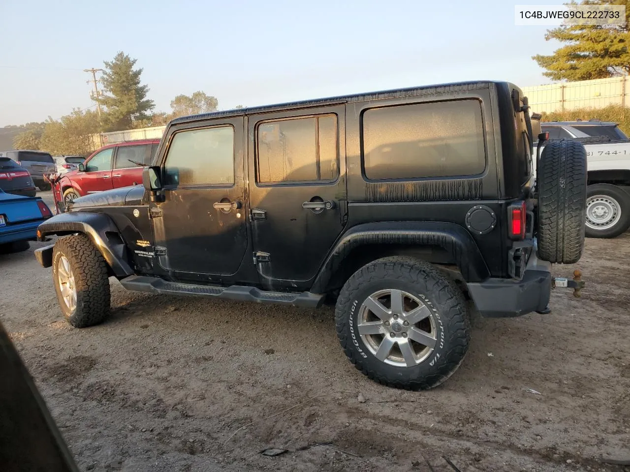 2012 Jeep Wrangler Unlimited Sahara VIN: 1C4BJWEG9CL222733 Lot: 75680304