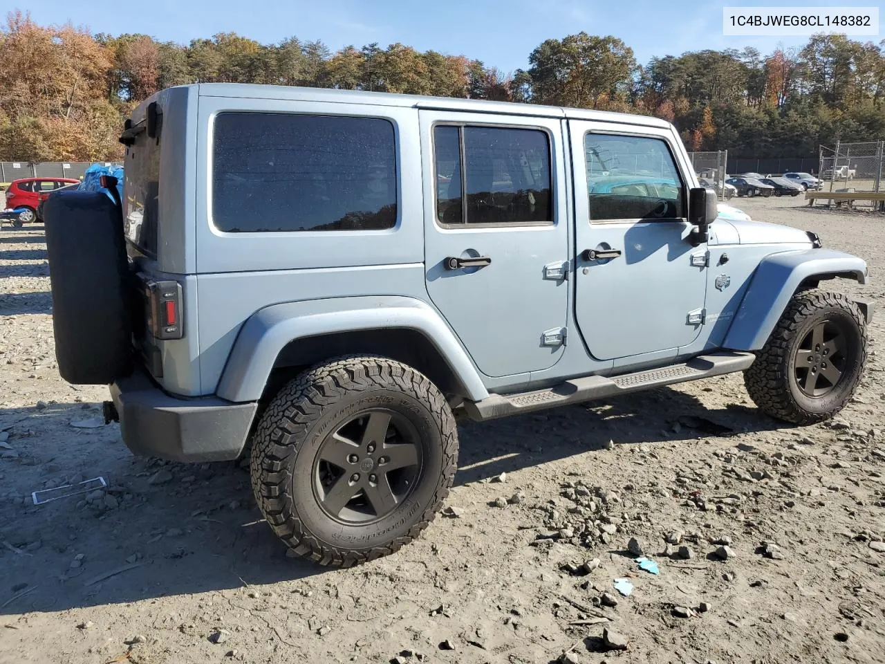 2012 Jeep Wrangler Unlimited Sahara VIN: 1C4BJWEG8CL148382 Lot: 76445154