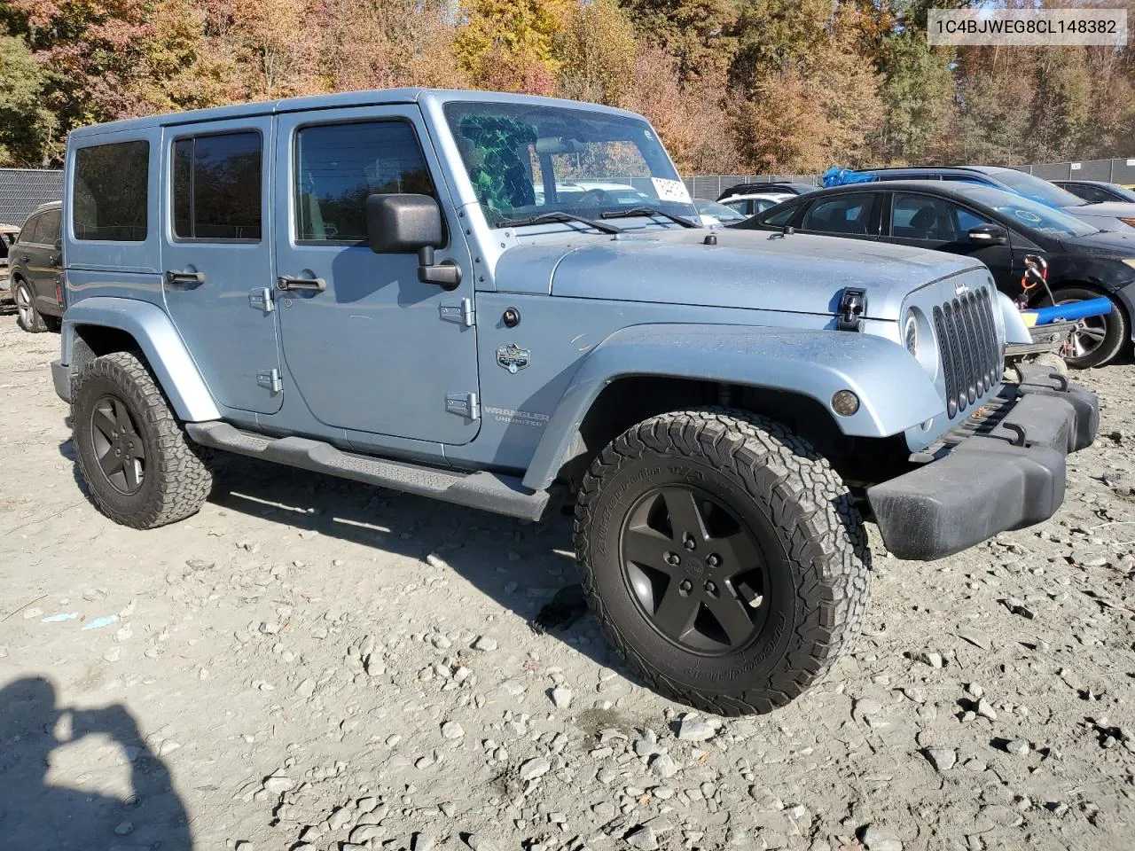 2012 Jeep Wrangler Unlimited Sahara VIN: 1C4BJWEG8CL148382 Lot: 76445154