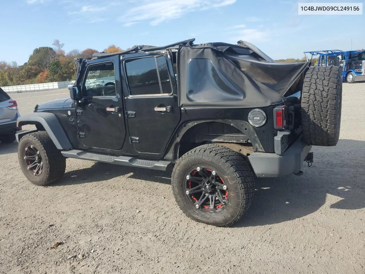 2012 Jeep Wrangler Unlimited Sport VIN: 1C4BJWDG9CL249156 Lot: 76463184