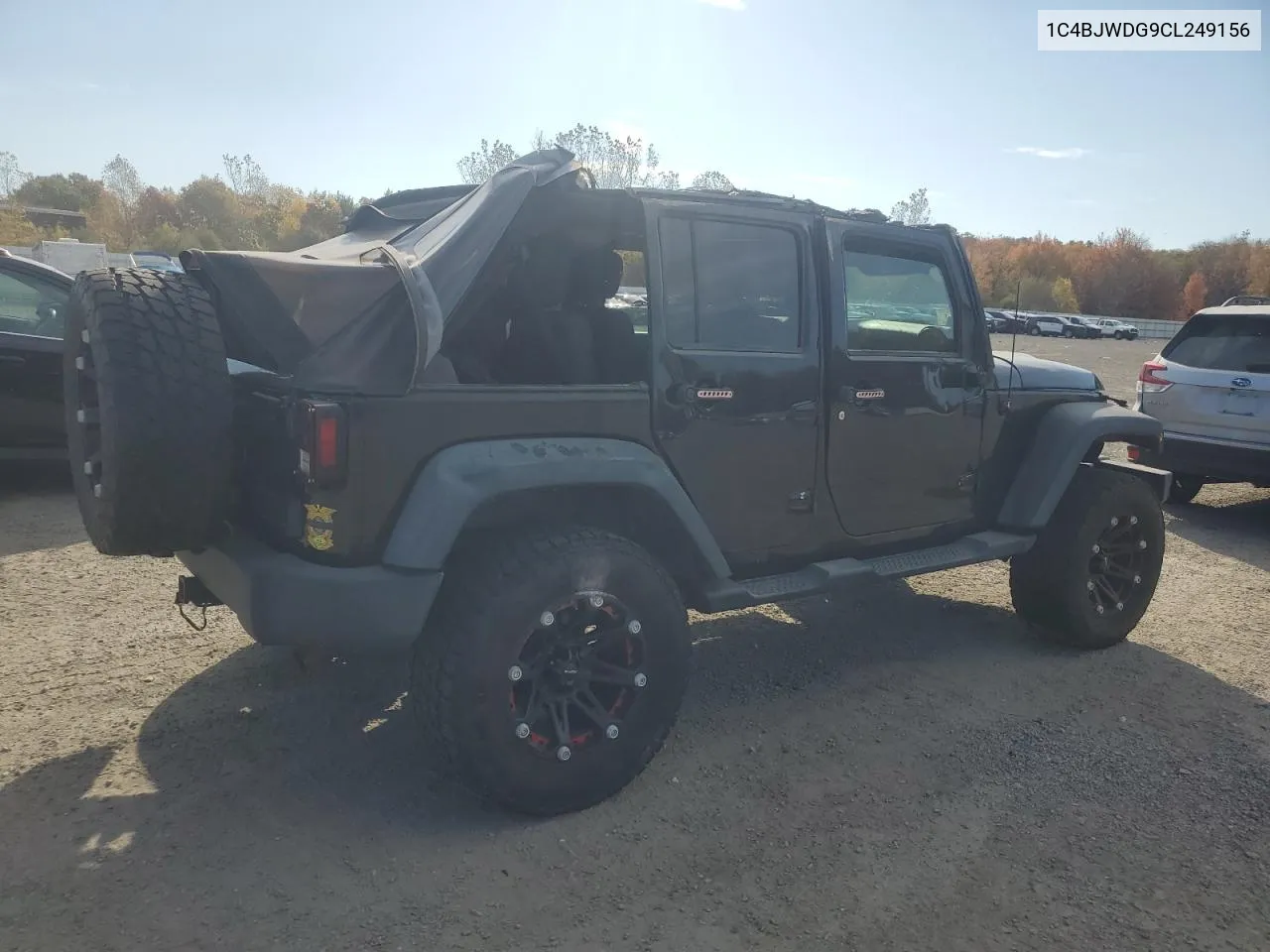 2012 Jeep Wrangler Unlimited Sport VIN: 1C4BJWDG9CL249156 Lot: 76463184